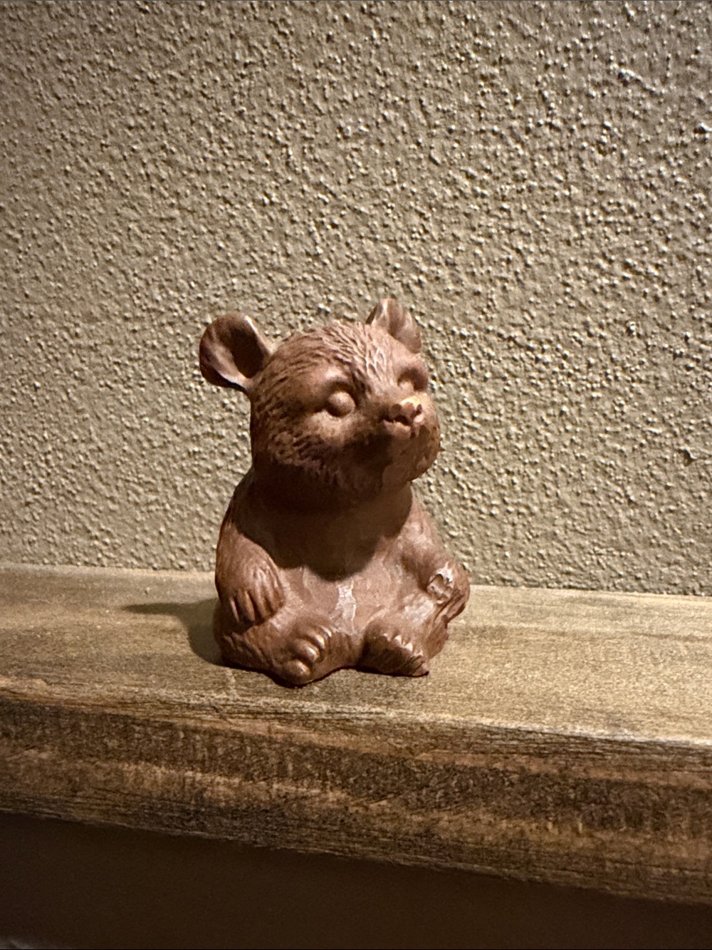 Vintage RED MILL Bear Figurine
